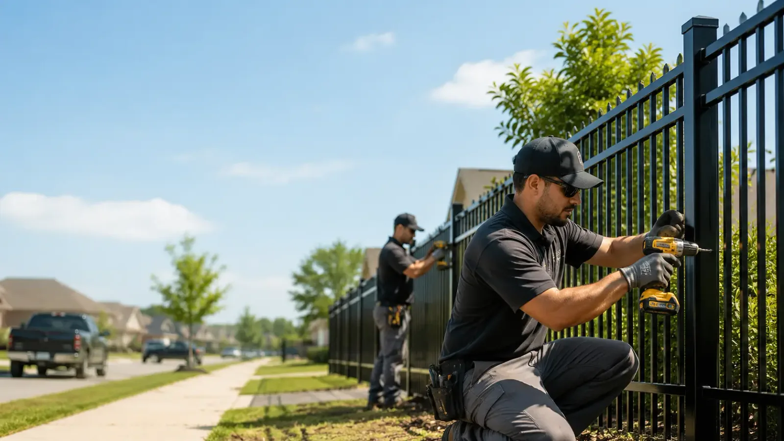 Metal Fence Installation in Rockwell, IA